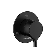Переключатель потоков WasserKRAFT Рейн (Rhein) 99DVR3MB цвет Черный матовый