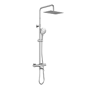Душевая система WasserKRAFT Мюриц (Muritz) A98101.069.101 с термостатом цвет Хром