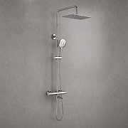 Душевая система WasserKRAFT Мюриц (Muritz) A98101.069.101 с термостатом цвет Хром-1