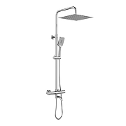 Душевая система WasserKRAFT Мюриц (Muritz) A98101.118.126 с термостатом цвет Хром
