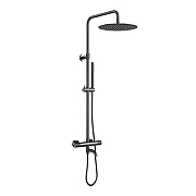 Душевая система WasserKRAFT Мюриц (Muritz) A98101.116.137GR с термостатом цвет Графит