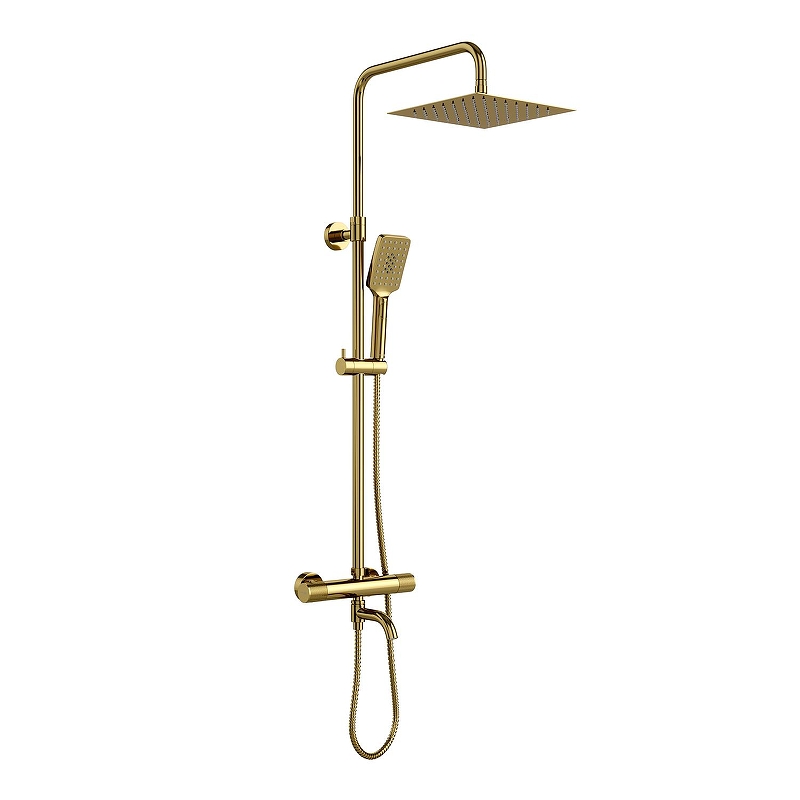 Душевая система WasserKRAFT Мюриц (Muritz) A98101.261.346PG с термостатом 