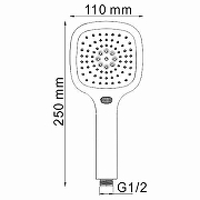 Душевая система WasserKRAFT Мюриц (Muritz) A9851.98DVR2.019.069.444.010.065 цвет Хром-3