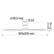 Душевая система WasserKRAFT Мюриц (Muritz) A9851.98DVR2.019.069.444.010.065 цвет Хром-5