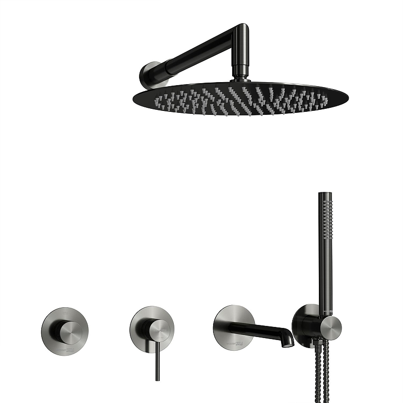 Душевая система WasserKRAFT Мюриц (Muritz) A9851.98DVR3.019.116.444.010.137.443GR 