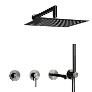 Душевая система WasserKRAFT Мюриц (Muritz) A9851.98DVR3.019.118.444.010.137.443GR цвет Графит