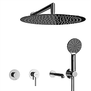 Душевая система WasserKRAFT Мюриц (Muritz) A9851.98DVR3.019.117.444.010.127.443 цвет Хром
