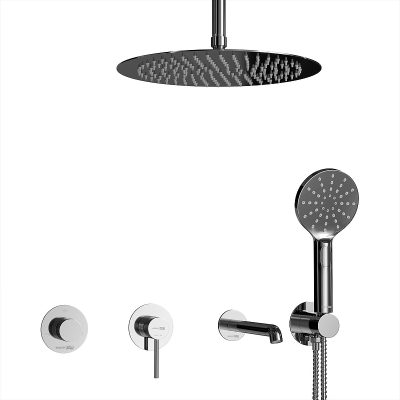 Душевая система WasserKRAFT Мюриц (Muritz) A9851.98DVR3.068.116.444.010.127.443 