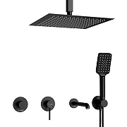 Душевая система WasserKRAFT Мюриц (Muritz) A9851.98DVR3.152.162.444.240.130.443MB цвет Черный матовый