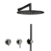 Душевая система WasserKRAFT Рейн (Rhein) A9951.99DVR2.019.116.444.010.137GR цвет Графит