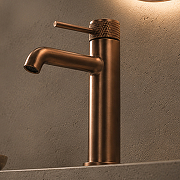 Смеситель для раковины WasserKRAFT Мюриц (Muritz) 9803BRG цвет Розовое золото матовое-2