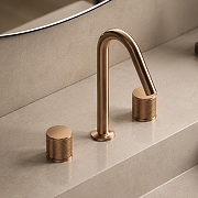 Смеситель для раковины WasserKRAFT Мюриц (Muritz) 9835BRG цвет Розовое золото матовое-1