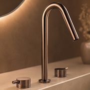Смеситель для раковины WasserKRAFT Рейн (Rhein) 9935BRG цвет Розовое золото матовое-1