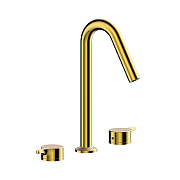 Смеситель для раковины WasserKRAFT Рейн (Rhein) 9935PG цвет Золото глянцевое