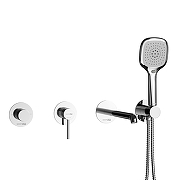 Смеситель для ванны WasserKRAFT Мюриц (Muritz) A9851.98DVR2.444.010.065.443 цвет Хром