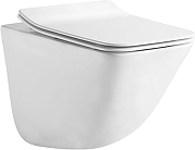 Унитаз подвесной Aquanet BioVortex 3.0 W Tornado 384176 цвет Белый с сиденьем Микролифт