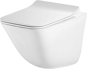 Унитаз подвесной Aquanet BioVortex 3.0 W Tornado 384176 цвет Белый с сиденьем Микролифт-1