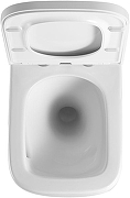 Унитаз подвесной Aquanet Trend 3.0 W Tornado 384178 цвет Белый с сиденьем Микролифт-7