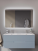 Зеркало Cezares Дуэт (Duet) 120 CZR-SPC-DUET-1200-800-LED-MOV с подсветкой с бесконтактным выключателем-8