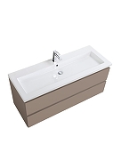 Тумба под раковину BelBagno Структура (Kraft) 120 KRAFT-1200-2C-SO-СO подвесная цвет Бежевый матовый-2