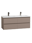 Тумба под раковину BelBagno Структура (Kraft) 120 KRAFT-1200-4C-SO-СO подвесная цвет Бежевый матовый-1