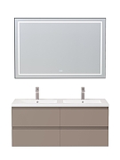 Тумба под раковину BelBagno Структура (Kraft) 120 KRAFT-1200-4C-SO-СO подвесная цвет Бежевый матовый-8