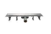 Душевой лоток BelBagno Марина (Marino) BB-LD-MARINO-60-CR с решеткой цвет Хром / под плитку-4