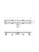 Душевой лоток BelBagno Марина (Marino) BB-LD-MARINO-70-CR с решеткой цвет Хром / под плитку-10
