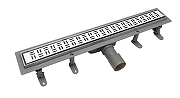 Душевой лоток BelBagno Формат (Uno) BB-LD-UNO-60-CR с решеткой цвет Хром-2