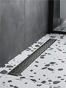 Душевой лоток BelBagno Формат (Uno) BB-LD-UNO-60-GM с решеткой цвет Оружейная сталь-5