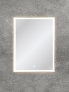 Зеркало BelBagno 60 SPC-GRT-600-800-LED-3000K-TCH-WARM с подсветкой с сенсорным выключателем и подогревом-5
