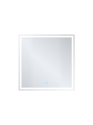 Зеркало BelBagno 80 SPC-GRT-800-800-LED-3000K-TCH-WARM с подсветкой с сенсорным выключателем и подогревом
