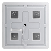 Зеркало BelBagno 80 SPC-GRT-800-800-LED-3000K-TCH-WARM с подсветкой с сенсорным выключателем и подогревом-6