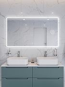 Зеркало BelBagno Марина (Marino) 140 SPC-MAR-1400-800-LED-TCH-LNZ с подсветкой с сенсорным выключателем и увеличением-10