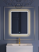 Зеркало BelBagno Марина (Marino) 60 SPC-MAR-600-800-LED-3000K-TCH-WARM с подсветкой с сенсорным выключателем и подогревом-9