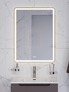 Зеркало BelBagno Марина (Marino) 60 SPC-MAR-600-800-LED-3000K-TCH-WARM с подсветкой с сенсорным выключателем и подогревом-10