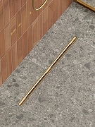 Душевой лоток Cezares Люкс (Lux) LUX-LD-70-BORO с решеткой цвет Брашированное золото-9