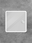 Зеркало BelBagno Марина (Marino) 80 SPC-MAR-800-800-LED-TCH-LNZ с подсветкой с сенсорным выключателем и увеличением-3