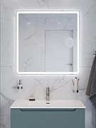 Зеркало BelBagno Марина (Marino) 80 SPC-MAR-800-800-LED-TCH-LNZ с подсветкой с сенсорным выключателем и увеличением-10