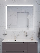 Зеркало BelBagno Марина (Marino) 90 SPC-MAR-900-800-LED-TCH-LNZ с подсветкой с сенсорным выключателем и увеличением-10