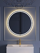 Зеркало BelBagno 80 SPC-RNG-800-LED-3000K-TCH с подсветкой с сенсорным выключателем-8