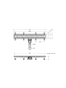 Душевой лоток Cezares Движение (Slider) SLIDER-LD-70-GM с решеткой цвет Оружейная сталь-9