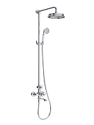 Душевая система Cezares Свобода (Liberty) LIBERTY-F-CVD-Т-01 с термостатом цвет Хром-1