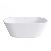 Ванна из искусственного камня Cezares Комфорт (Comfort) 170х75 CZR-COMFORT-170-75-53-SSB цвет Белый матовый