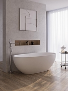 Ванна из искусственного камня Cezares Релакс (Relax) 170х80 CZR-RELAX2.0-170-80-56-SSB цвет Белый матовый-3