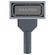 Перелив для кухонной мойки Paulmark PM24-GM цвет Вороненая сталь