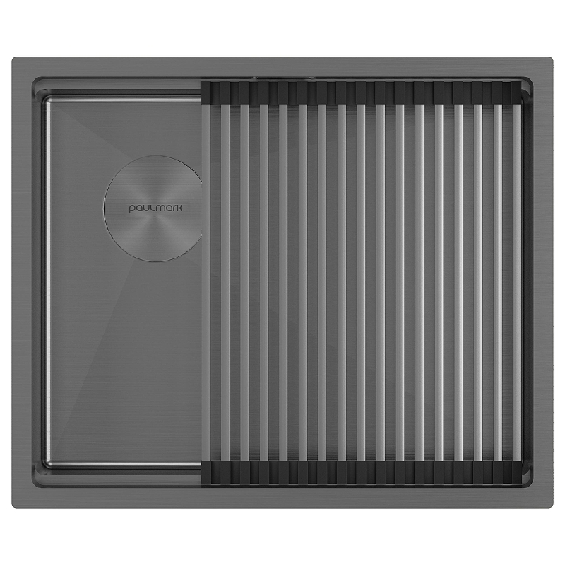 Кухонная мойка Paulmark Next-Pro 54-L Uni PM705445-L-GM 