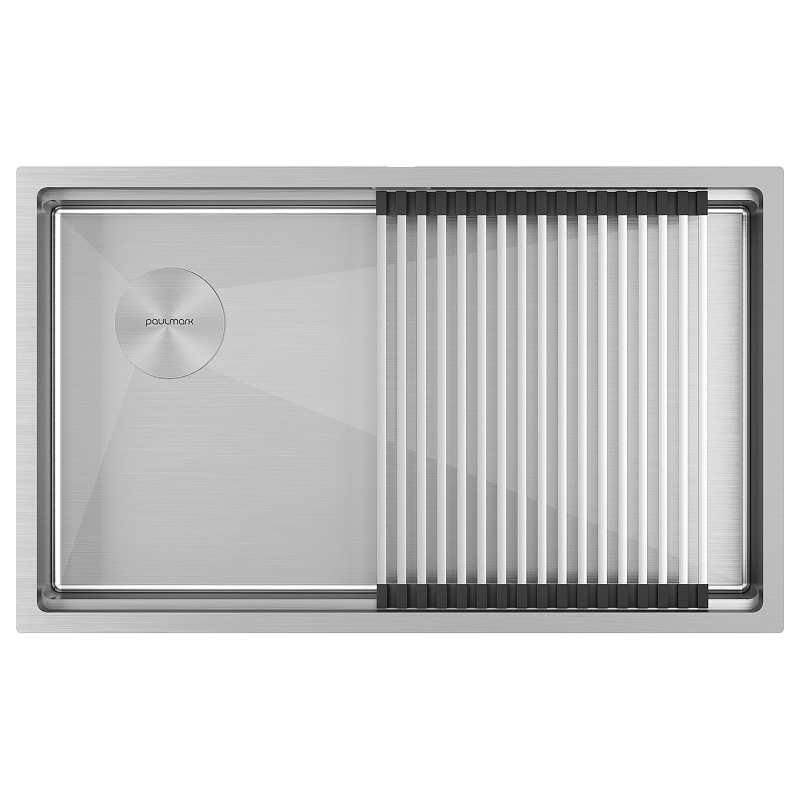 Кухонная мойка Paulmark Next-Pro 74-L Uni PM707445-L-BS 