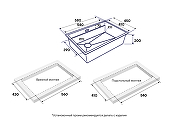 Кухонная мойка Paulmark Next-Multi Sink 58-L Uni PM785845-L-BS цвет Сталь брашированная-7