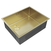 Кухонная мойка Paulmark Next-Skew 54-L Uni PM885444-L-LG цвет Светлое золото-1